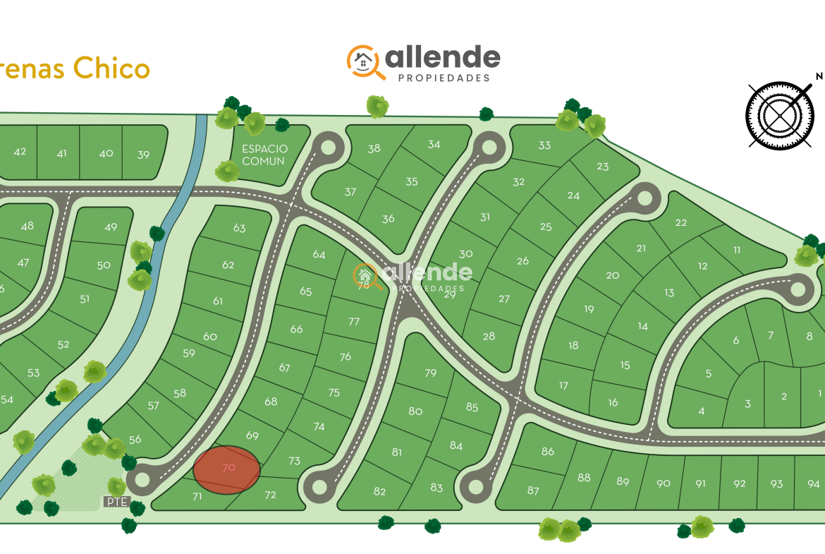 Casa 5 ambientes, barrio Arenas Chico Allende Propiedades